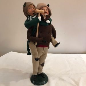 Byers Choice Carolers Bob Cratchit and Tiny Tim